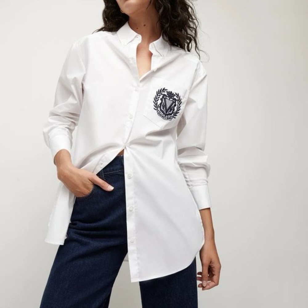 Veronica Beard Lloyd Button Down - image 1